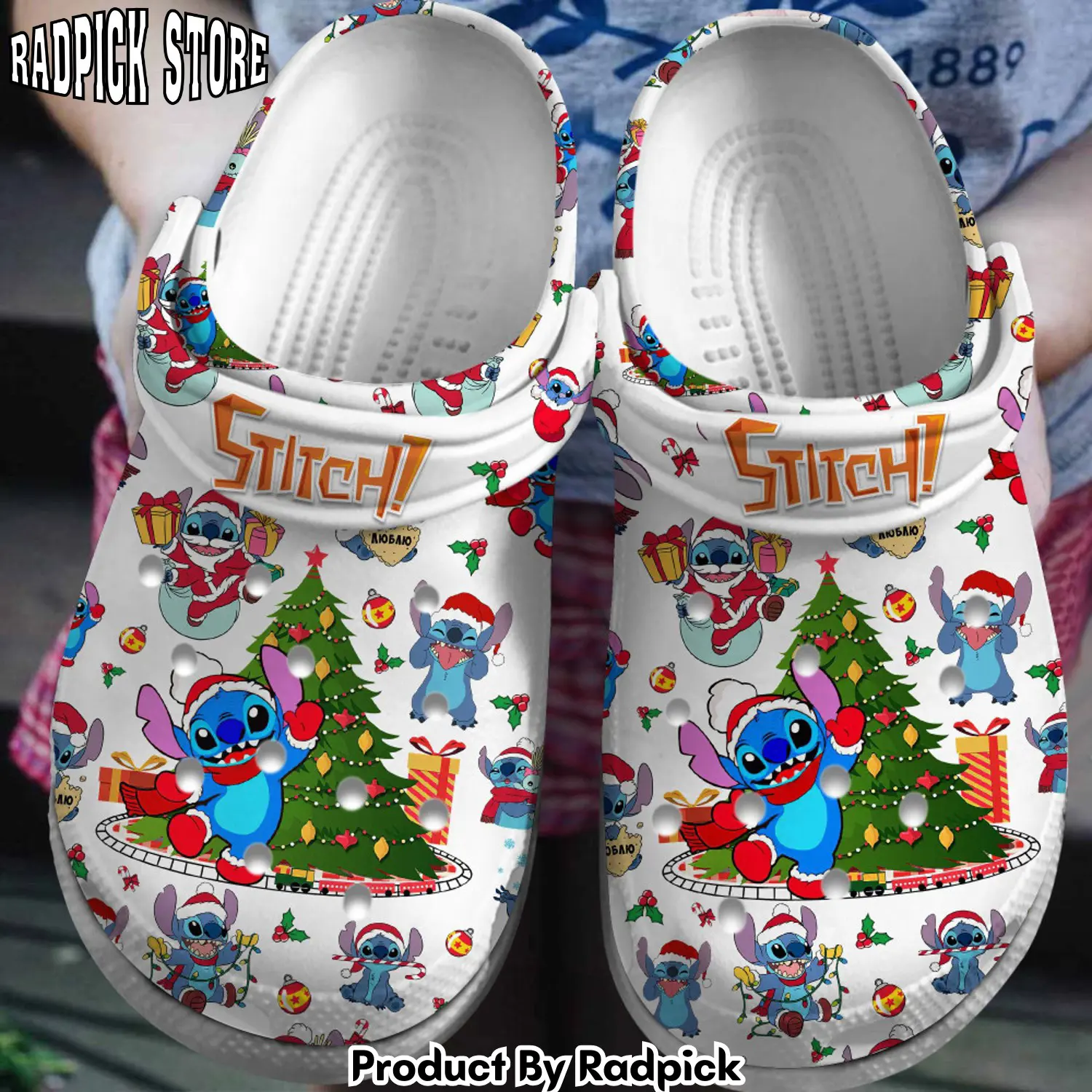 Radpick stitch cartoon clogs shoes comfortable for men women hjm rp6521141